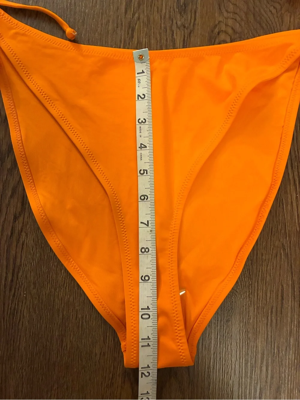 Skims NWT Dipped Tie Bottom Bikini Bottoms in Orange - Size 2X